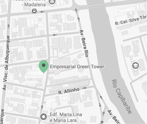 Mapa do consultório dos Aflitos